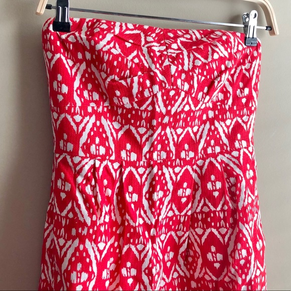 J. Crew Dresses & Skirts - J. Crew Strapless Dress Red